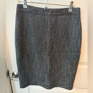Ann Taylor Charcoal Pencil Skirt